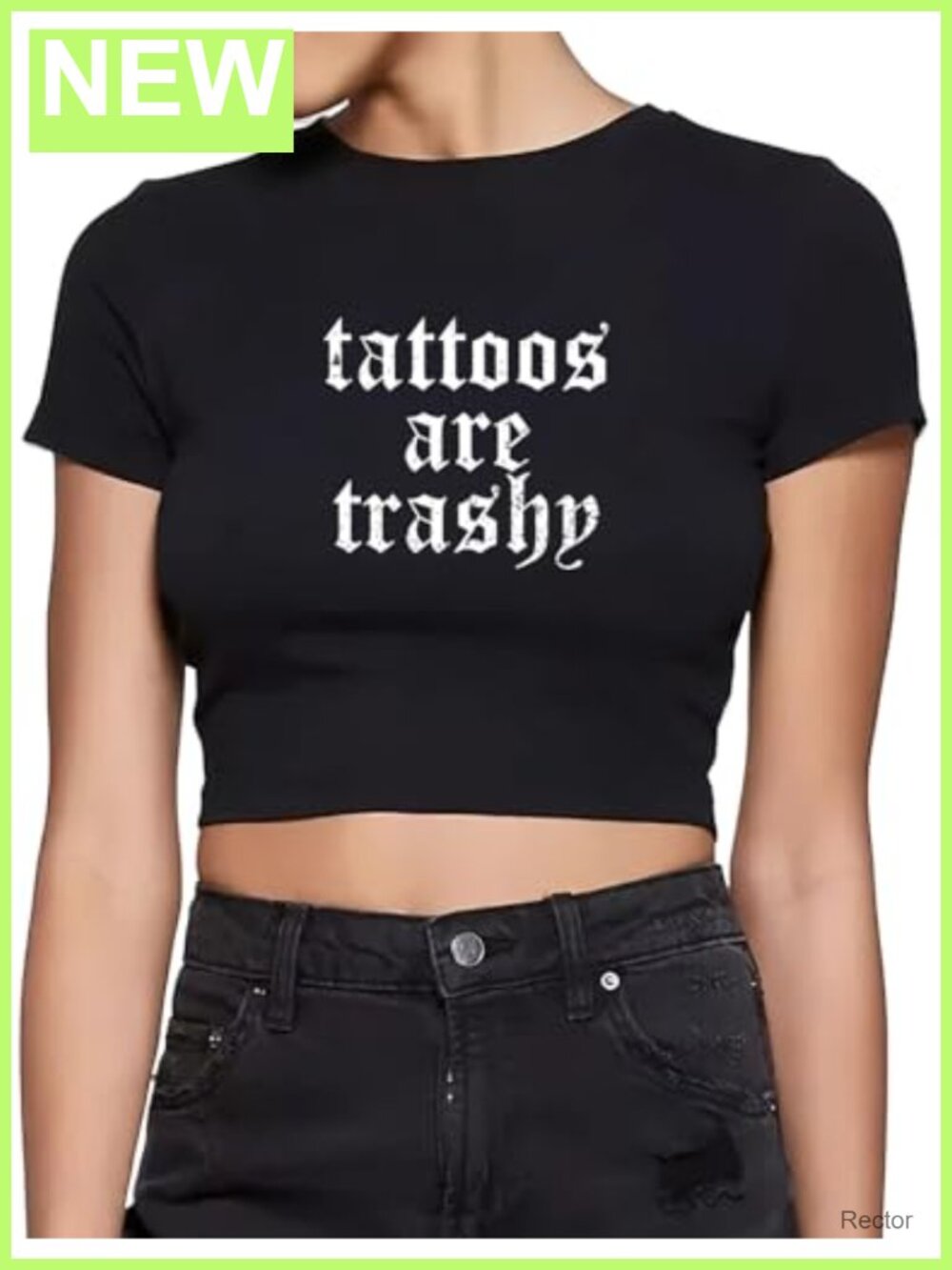 Women's Crop Top Graphic T-Shirt Short Sleeve Slim Fit